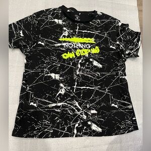 ❤️2/$50❤️[XXL/PTP23”]Urban Heritage Black Tie Dye Abstract Graphic SS T-Shirt